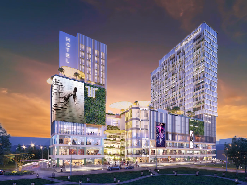 Retail Shops Trehan Iris Brodway Greno West - Greenaria Buildtech pvt ltd